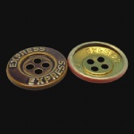 engrave letter sewing buttons