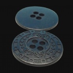 overcoat big size buttons