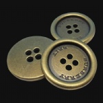 bronze tone sewing buttons