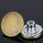 brass jeans buttons