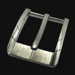 brass heel bar buckles