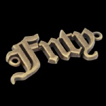 letter metal patch