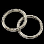 silver metal ring
