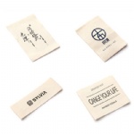 soft cotton labels