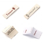 nice fabric labels in cotton