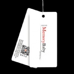 printed clothing paper tags