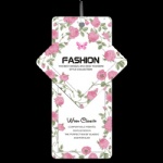 flower prints hangtag