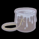 cup woven patch